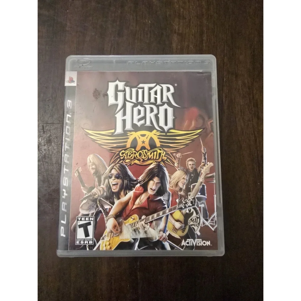Guitar Hero Aerosmith PS3 Game Rock Band Music [PlayStation 3]‎ TESTED